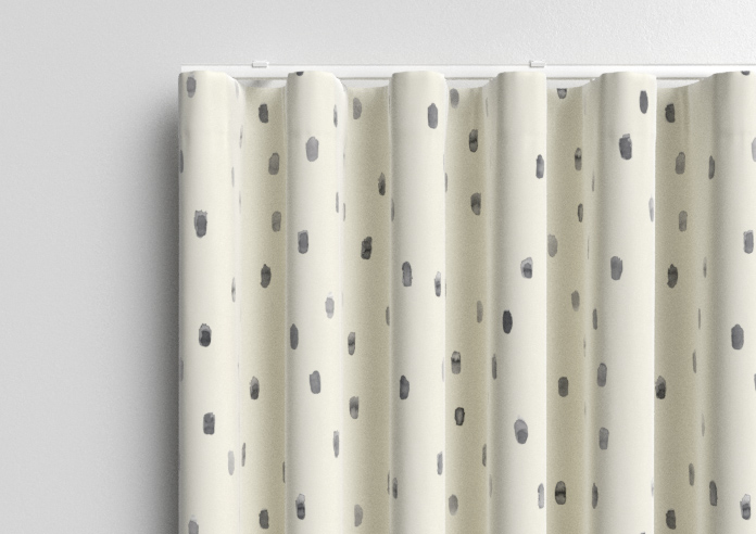 Ink Spots, Grey - Made to Measure Curtains - Image 13